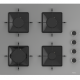Flowart Analog Gri Ankastre Set Flowart Analog Gri Ankastre Set